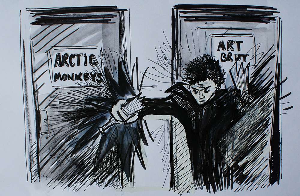 A Fight with the Arctic Monkeys